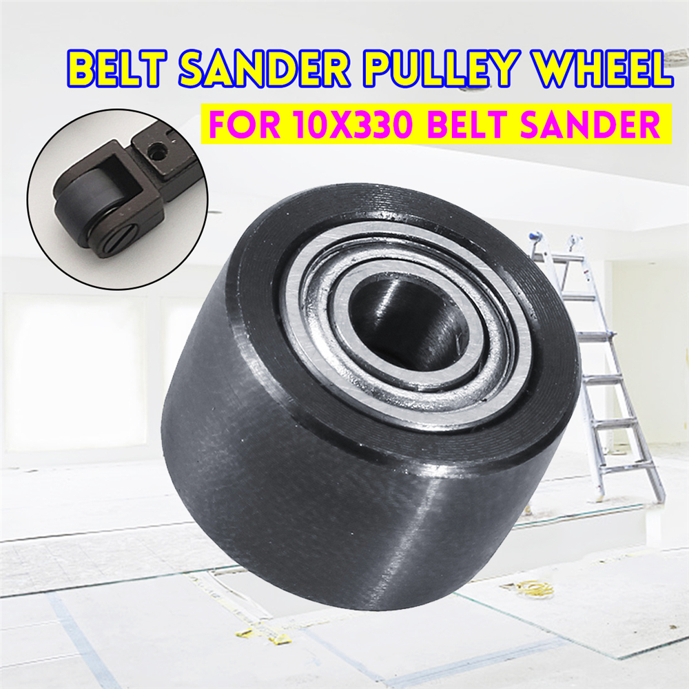 Belt-Disc-Sander-Idler-Pulley-Wheel-For-Electric-10-x-330-Belt-Sander-Sanding-1530911-1