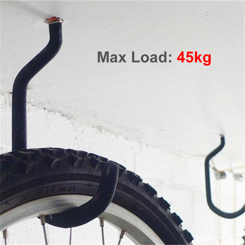 Bicycle-Storage-Hooks-Wall-Mount-Bike-Cycle-Hanger-Hanging-Cycle-Metal-Brackets-Tools-1727889-4