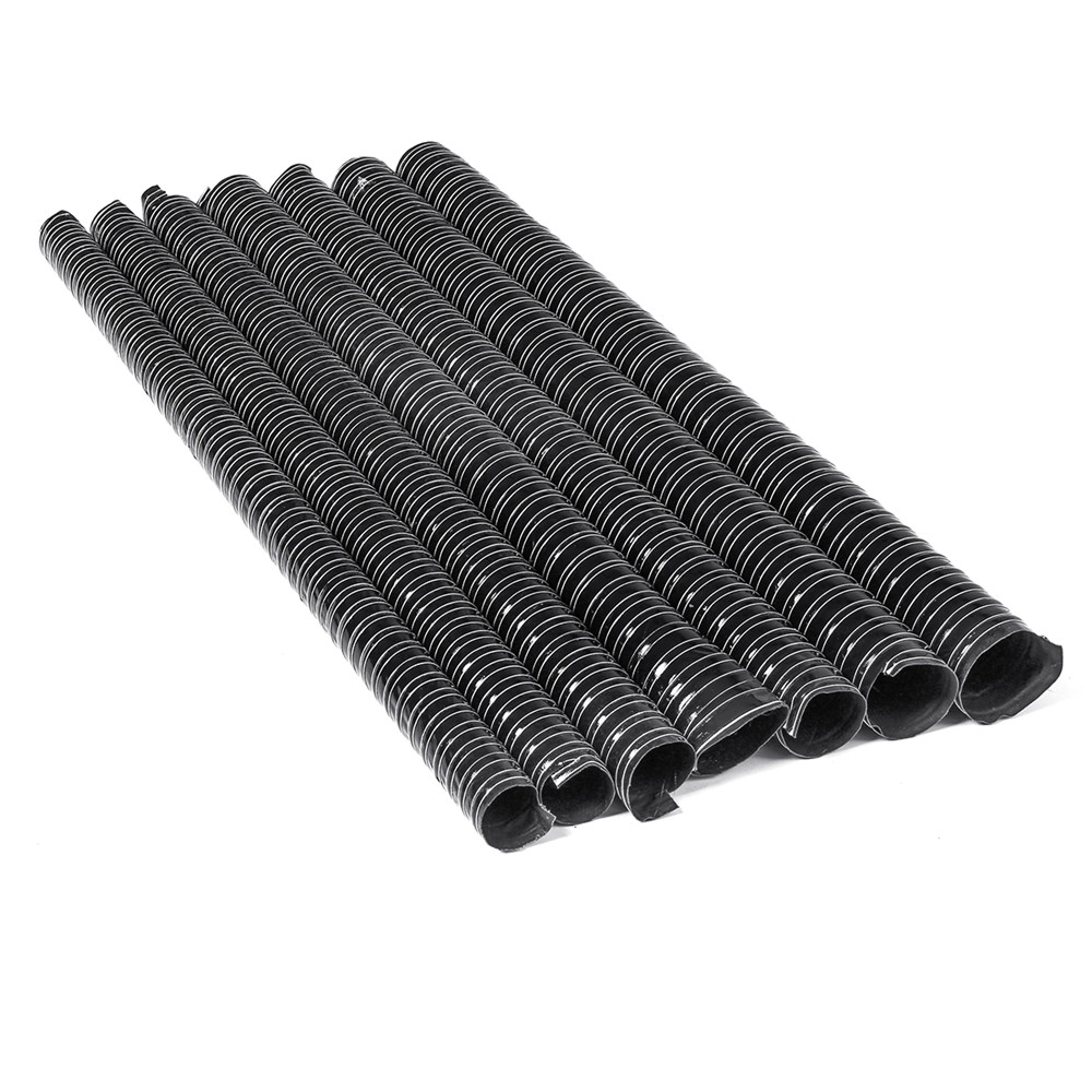 Black-Air-Ducting-Pipe-Flexible-Silicone-Hose-1M-Length-Hot-And-Cold-Cooling-Transfer-Extractor-1422429-2