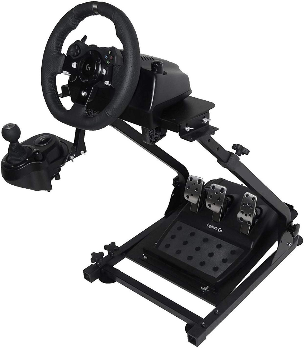 Black-Steering-Wheel-Holder-Universal-Folding-Steering-Wheel-Mount-Compatible-with-Logitech-G25-G27--1917229-2