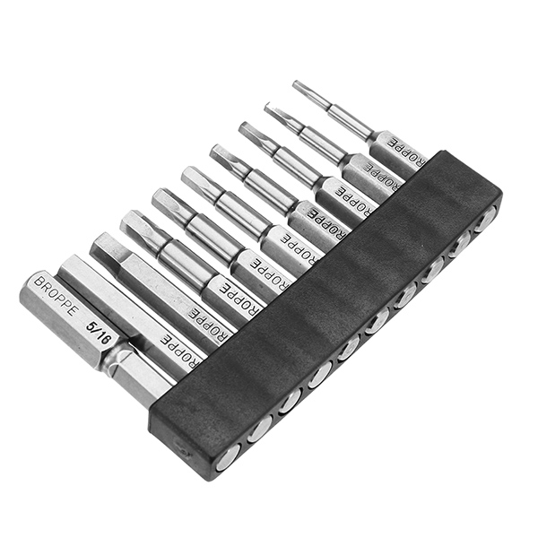 Broppe-10pcs-SAE-564-516-Inch-Hex-Head-Screwdriver-Bit-14-Inch-Hex-Shank-Magnetic-Screwdriver-Bit-1218863-5