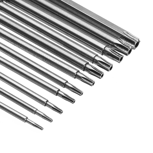 Broppe-11pcs-T6-T40-100mm-Magnetic-Torx-Screwdriver-Bits-14-Inch-Hex-Shank-1142879-7