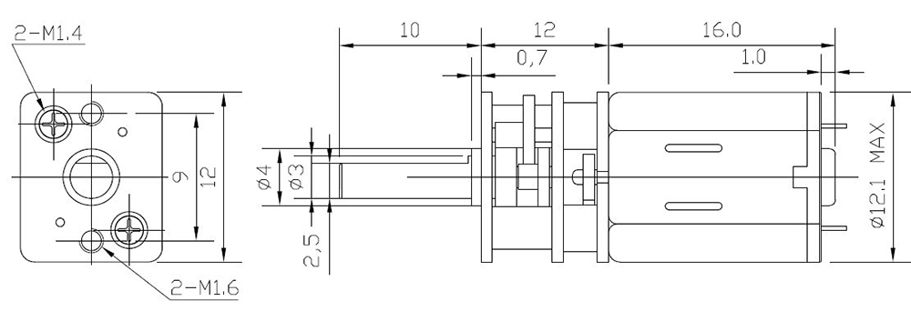 Chihai-CHF-GM12-N20VA-612V-815rpm-Gear-Motor-Permanent-Magnet-DC-Gear-Reduction-Motor-1476200-10