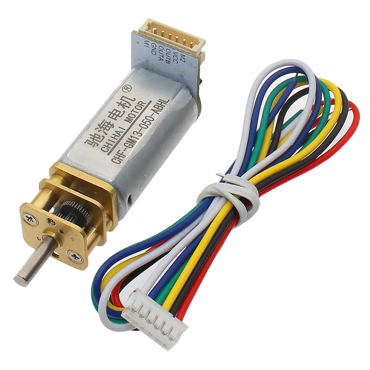 Chihai-DC-6V-Gear-Motor-Hall-Encoder-Motor-70rpm-800rpm-DC-Motor-1566801-1