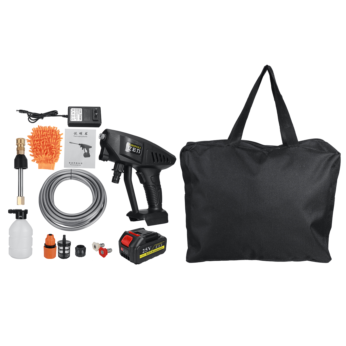 Cordless-High-Pressure-Washer-Car-Washine-Guns-Spray-Washer-Water-Cleaner-W-12V25V-Battery-1857523-19