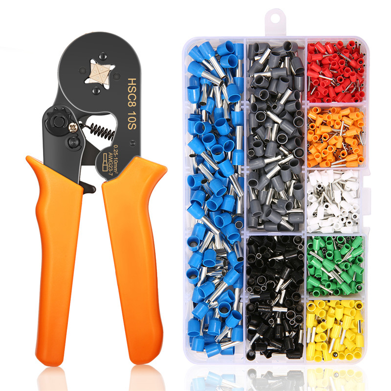 DANIU-23AWG-to-10AWG-Self-Adjusting-Ratcheting-Ferrule-Crimper-Plier-Tool-with-800pcs-Connector-Term-1958609-1