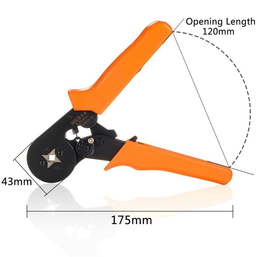 DANIU-23AWG-to-10AWG-Self-Adjusting-Ratcheting-Ferrule-Crimper-Plier-Tool-with-800pcs-Connector-Term-1958609-4