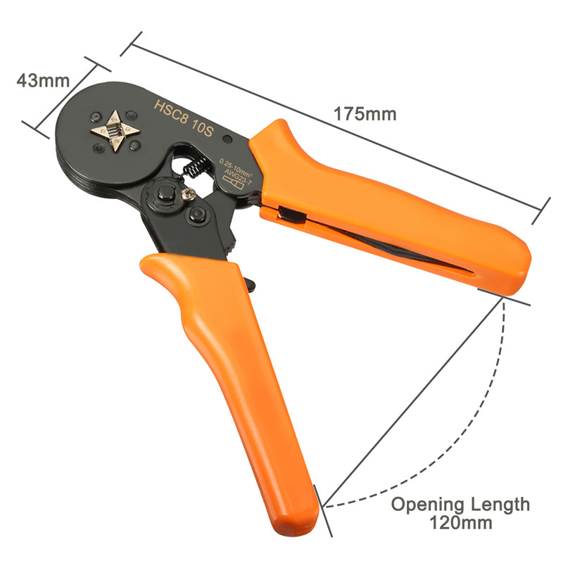 DANIU-23AWG-to-10AWG-Self-Adjusting-Ratcheting-Ferrule-Crimper-Plier-Tool-with-800pcs-Connector-Term-1958609-5