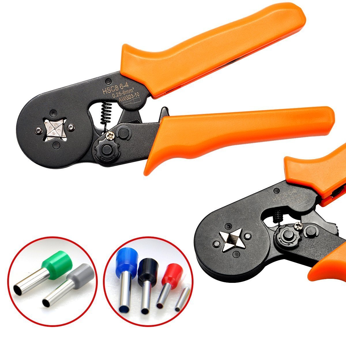 DANIU-23AWG-to-10AWG-Self-Adjusting-Ratcheting-Ferrule-Crimper-Plier-Tool-with-800pcs-Connector-Term-1958609-7