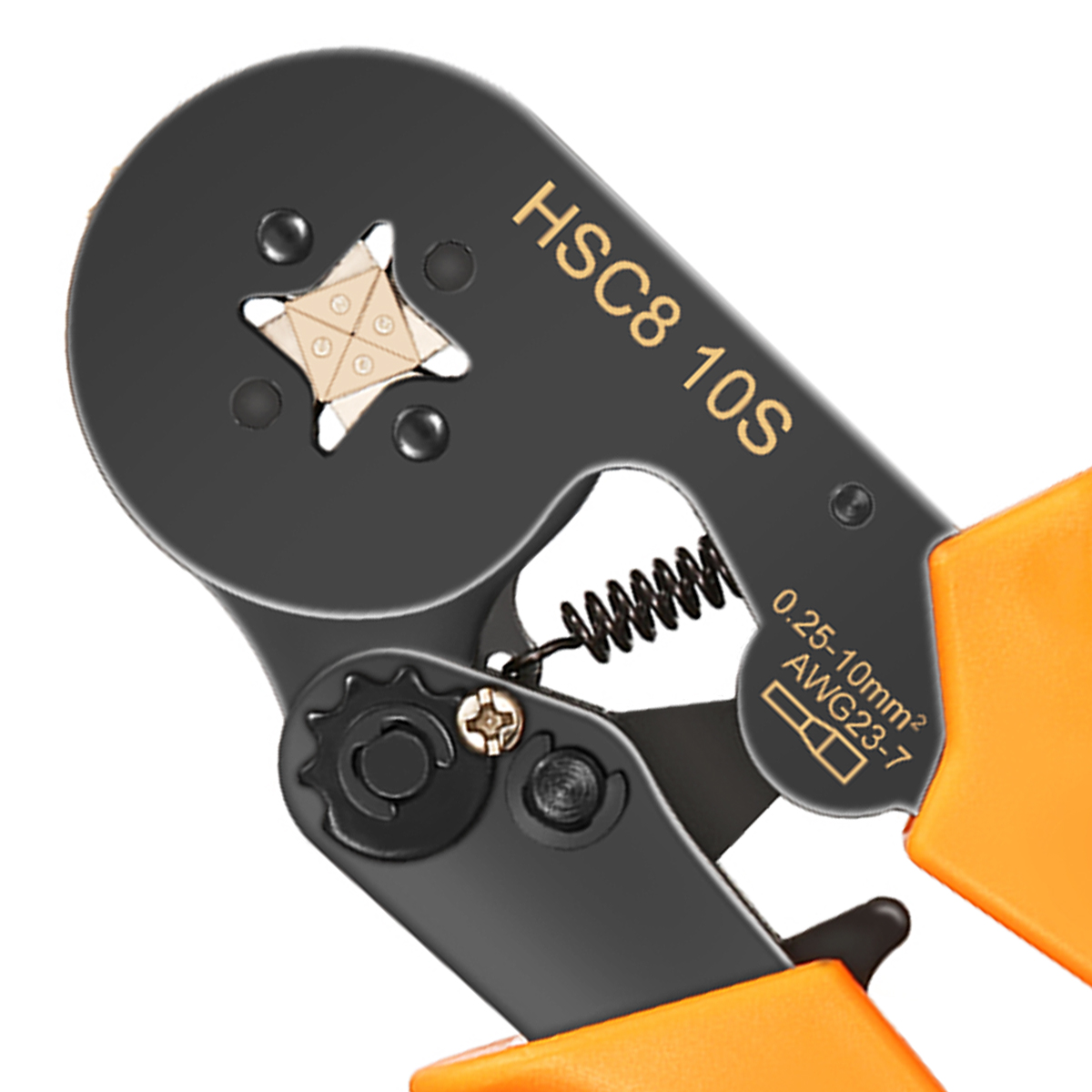 DANIU-23AWG-to-10AWG-Self-Adjusting-Ratcheting-Ferrule-Crimper-Plier-Tool-with-800pcs-Connector-Term-1958609-10