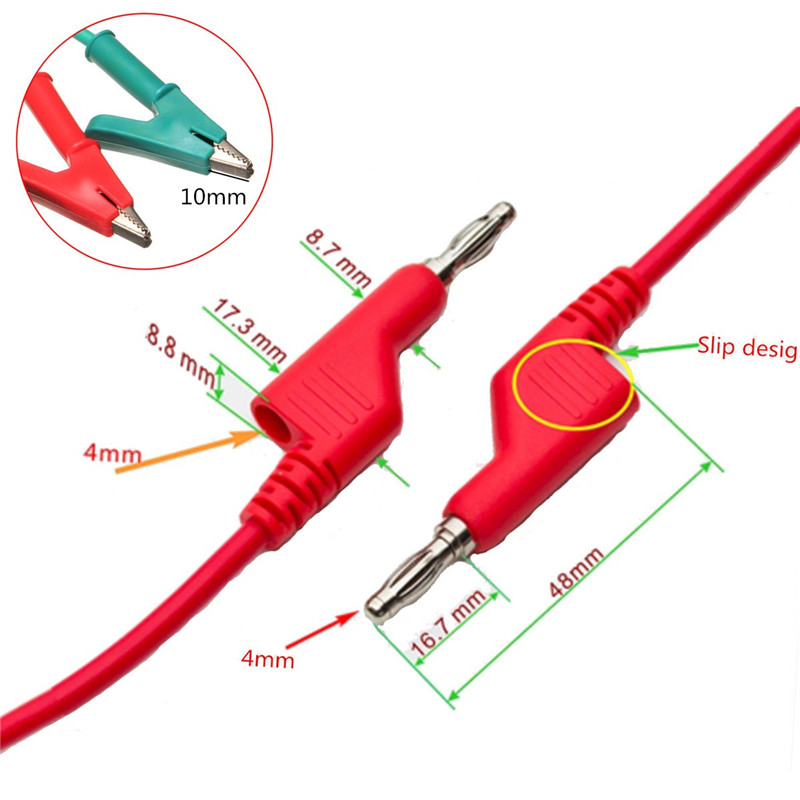 DANIU-5Pcs-1M-4mm-Silicone-Banana-Plug-to-Crocodile-Alligator-Clip-Test-Probe-Lead-Wire-Cable-1955476-3