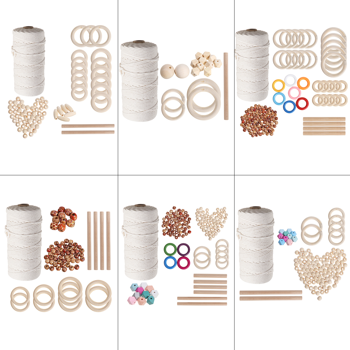 DIY-Craft-Cord-Yarn-Natural-White-Cotton-Cordfor-Wall-Hanging-Tools-1743055-3