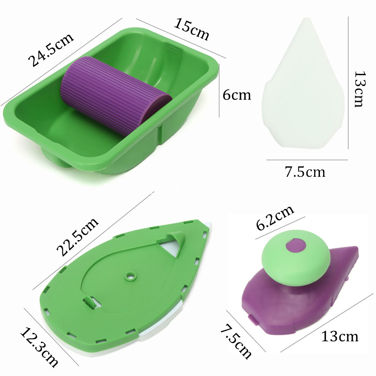 DIY-Home-Painting-Pad-Kit-Roller-Brush-Tray-Paint-Rollers-Kit-Painting-Roller-Tray-Brush-1304775-5