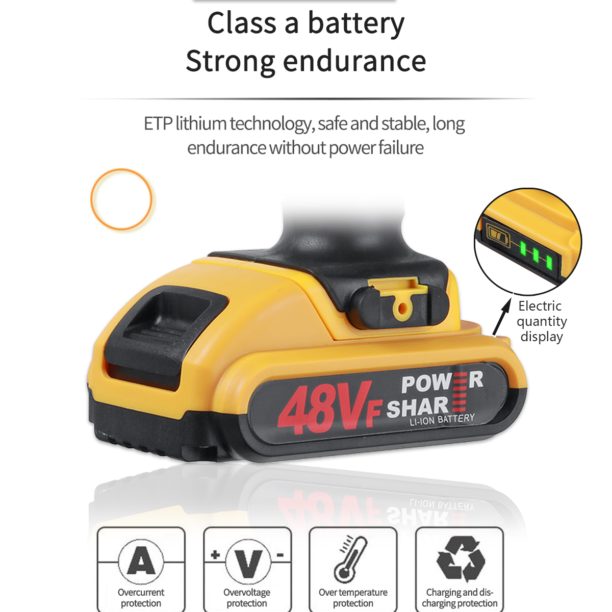DOERSUPP-48VF-Impact-Drill-Cordless-Screwdriver-Drill-253-Torque-2-Speed-Drilling-Battery-Indicator--1891069-17