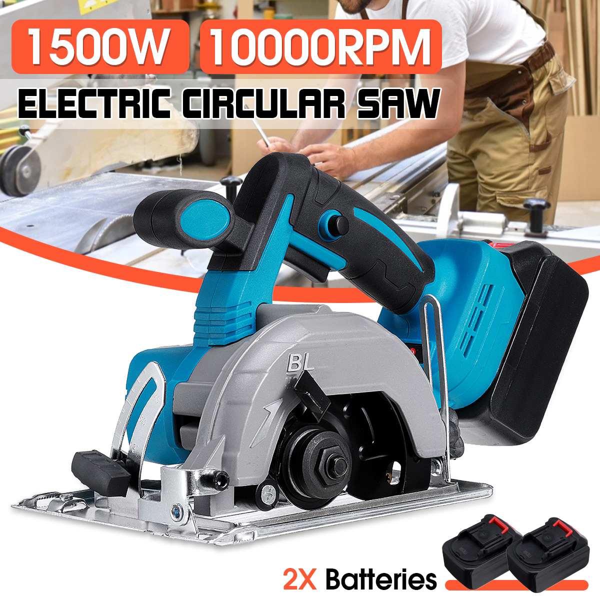 Doersupp-125mm-1500W-Wood-Circular-Saw-Rechargable-Electric-Brushless-Circular-Saws-Multi-used-Cuttt-1852925-1