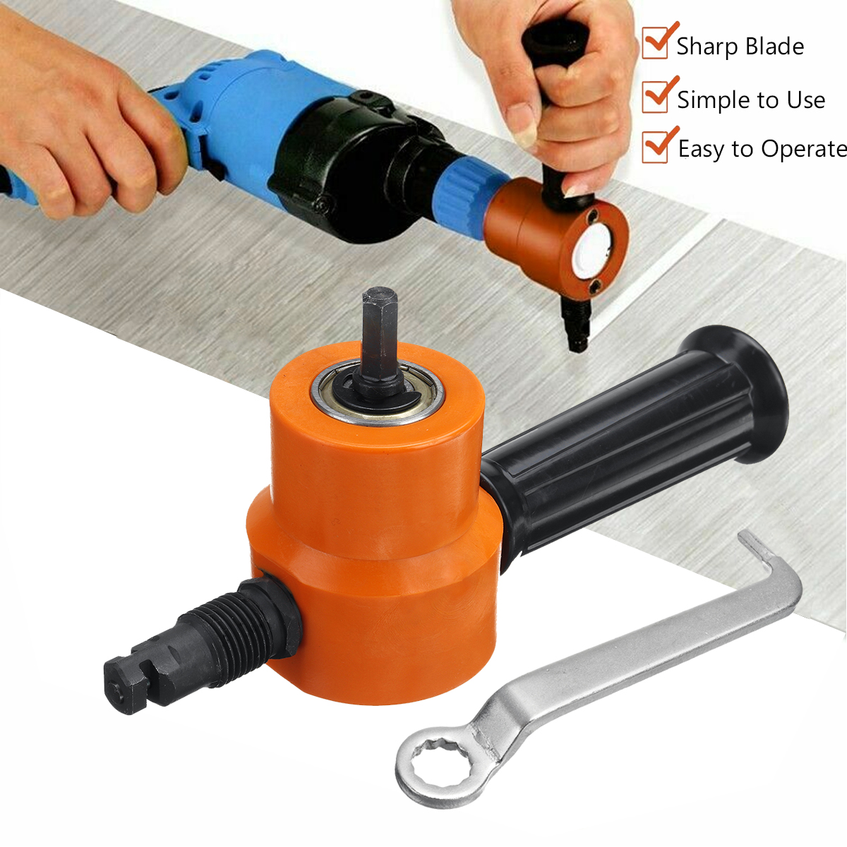Double-Headed-Sheet-Metal-Nibbler-Cutter-Drill-Attachment-Cutter-with-Extra-Punch-1717057-1