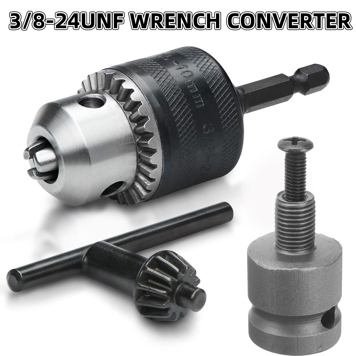 Drillpro-10mm-Drill-Chuck-Drill-Adapter-12-Inch-Changed-Impact-Wrench-Into-Eletric-Drill-1957538-1