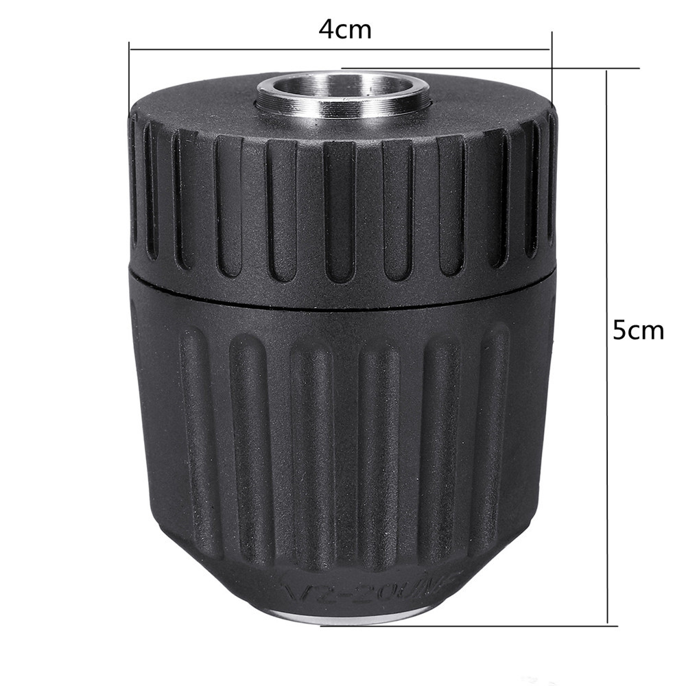 Drillpro-10pcs-Air-Impact-Socket-Wrench-Set-12-Inch-Square-Drive-Metric-Drill-Chuck-Adapter-1441860-8