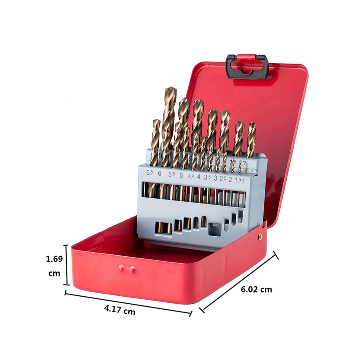 Drillpro-131925-PCS-HSS-1-13mm-Drillpro-M35-Bit-Set-Cobalt-Twist-Drill-Bit-1940712-2