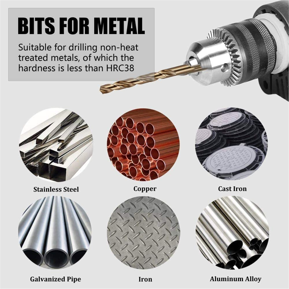 Drillpro-131925-PCS-HSS-1-13mm-Drillpro-M35-Bit-Set-Cobalt-Twist-Drill-Bit-1940712-3
