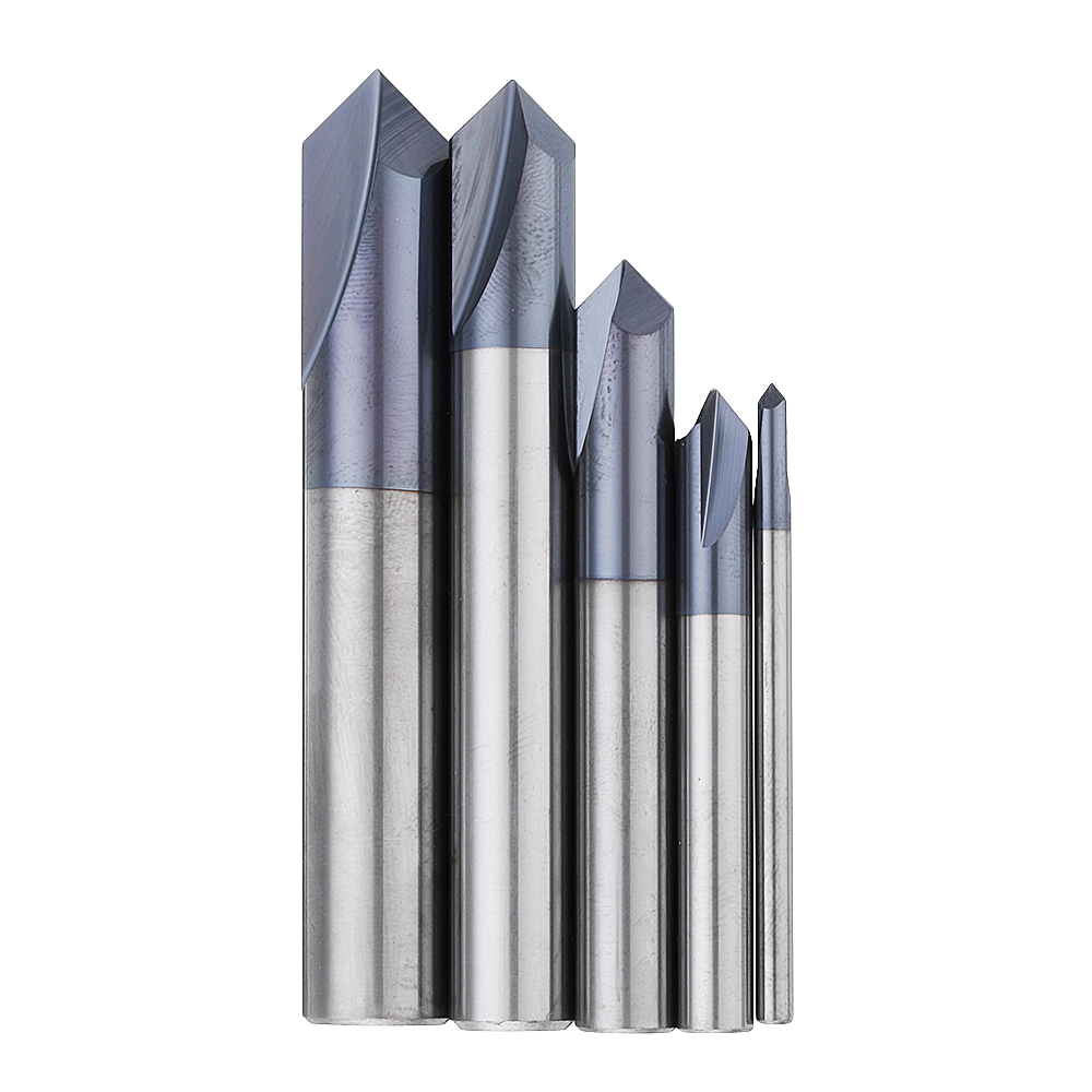 Drillpro-2-Flutes-90-Degree-2-12mm-Carbide-Chamfering-Cutter-End-Mill-HRC45-Milling-Cutter-1555669-2
