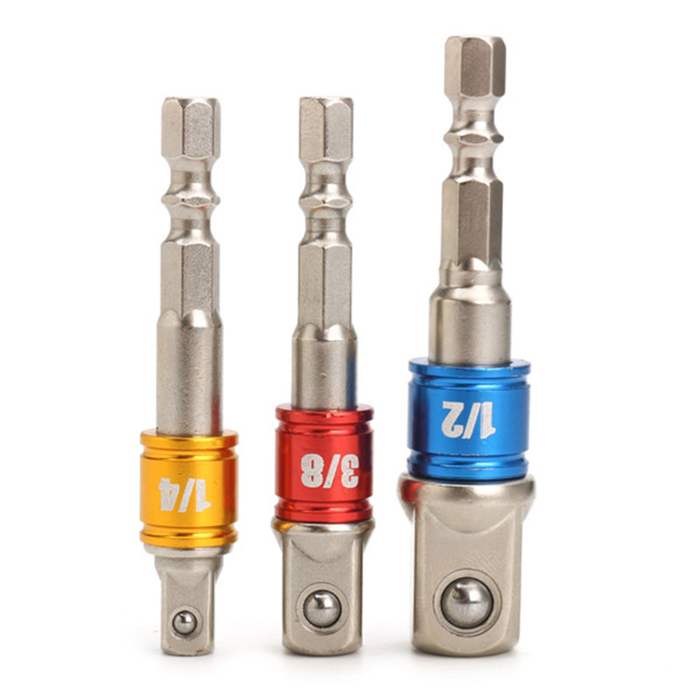 Drillpro-3Pcs-Power-Screwdriver-Extension-Bar-Adapter-14-Inch-Hexagon-Shank-Power-Screwdriver-Driver-1169254-1