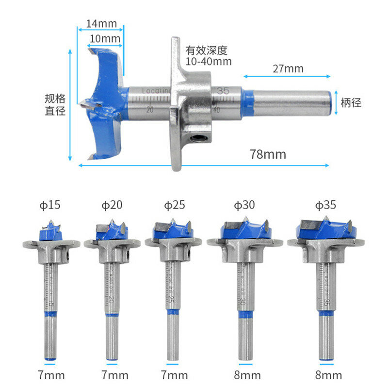 Forstner Drill Bit Mastering Woodworking with the 5Pcs Forstner Drill Bit Set: A Comprehensive Guide for DIY Enthusiasts
