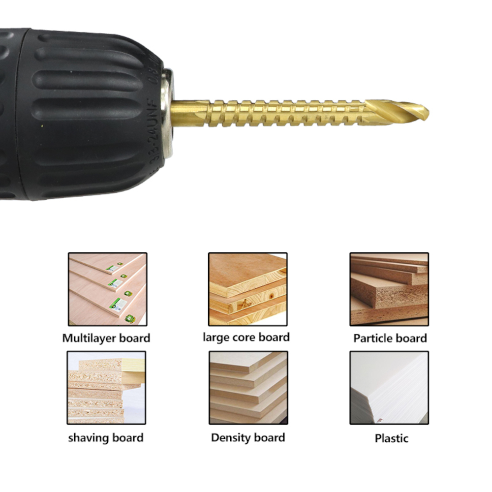 Drillpro-6pcs-3-8mm-HSS-Drill-Bit-Titanium-Plating-Coated-Hole-Saw-Drill-Bit-Set-Wood-Hole-Cutter-Co-1808648-5