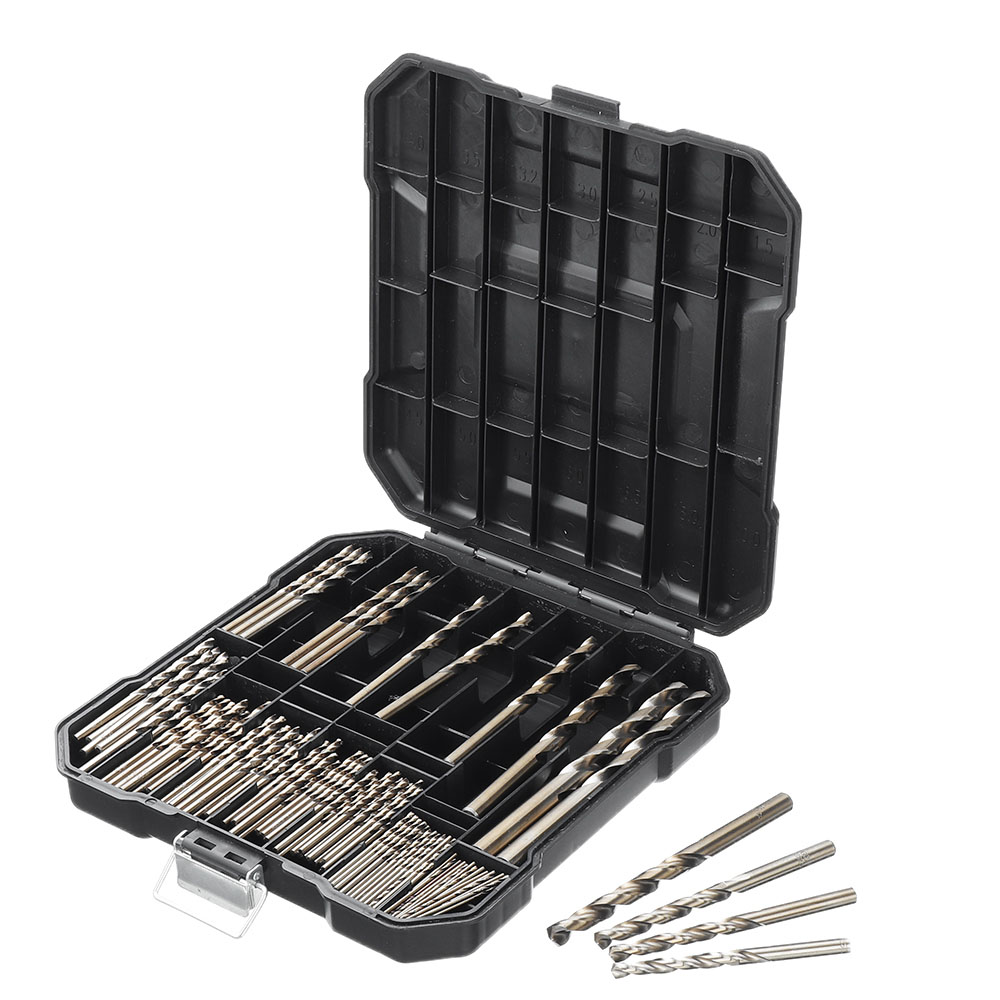 Drillpro-99Pcs-M35-Cobalt-Drill-Bit-Set-15-10mm-HSS-Co-Jobber-Length-Twist-Drill-Bits-For-Stainless--1792014-10