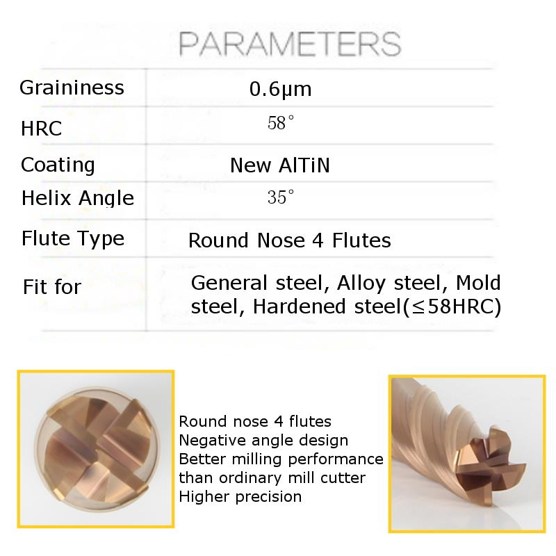 Drillpro-HRC58-Round-Nose-4-Flutes-End-Mill-Cutter-2R02-6R05-AlTiN-Coating-CNC-End-Mill-Cutter-1223408-3