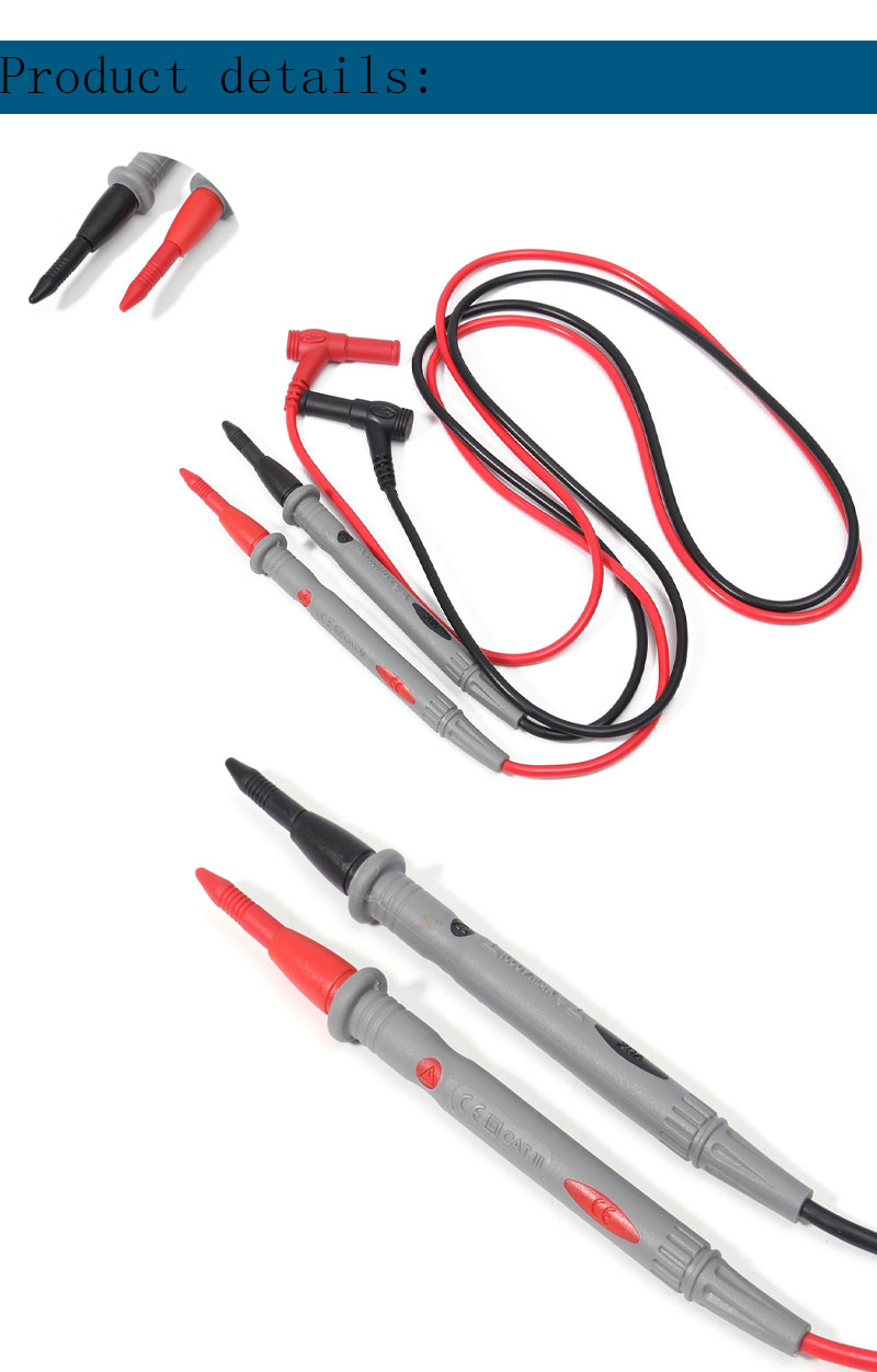 ELECALL-A-18-J-PVC-Needle-Tip-Probe-Test-Leads-Pin-Hot-Universal-Digital-Multimeter-Multi-Meter-Test-1264815-3