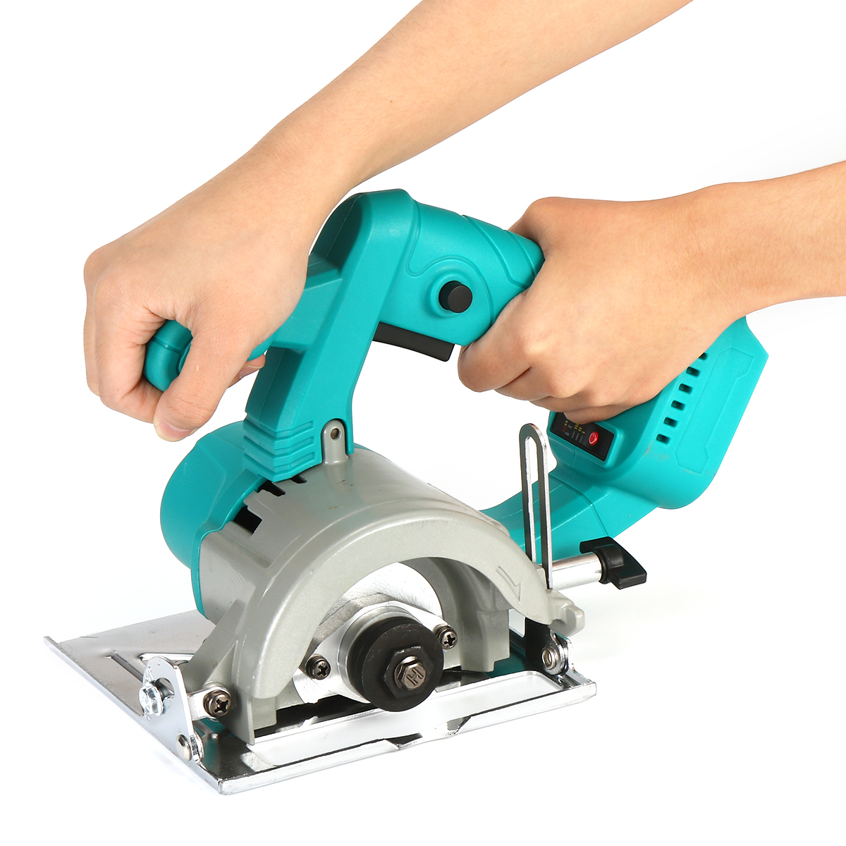 Electric-Circular-Saw-Handle-Power-Tool-11000rpm-For-Makita-18v-Battery-1698652-6