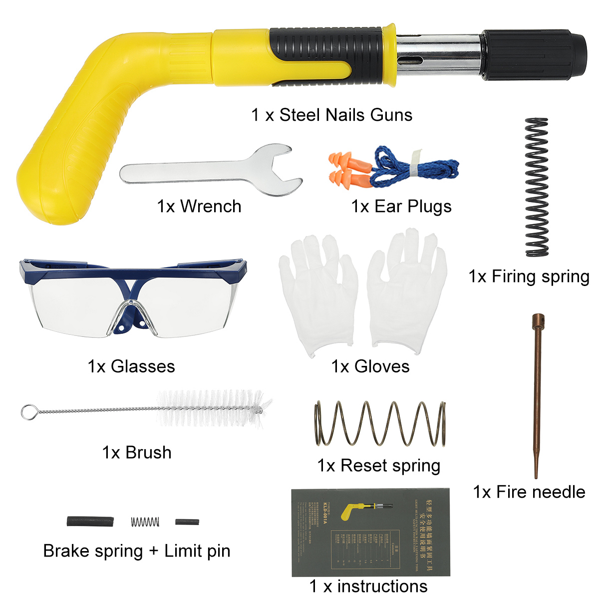 Electric-Nail-Guns-Electric-Staple-Straight--Rechargeable-Automatic-25mm-Special-Use-Wood-Working-To-1900733-10