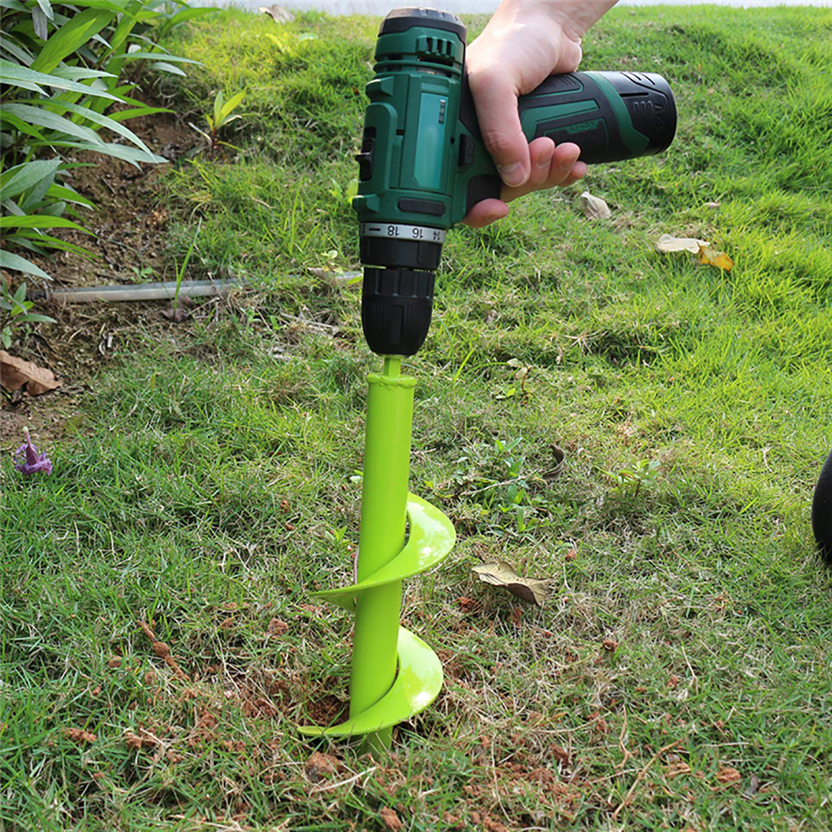 Electric-Power-Garden-Auger-Drill-Bits-Earth-Planter-Spiral-Post-Hole-Digger-Kit-1545611-7