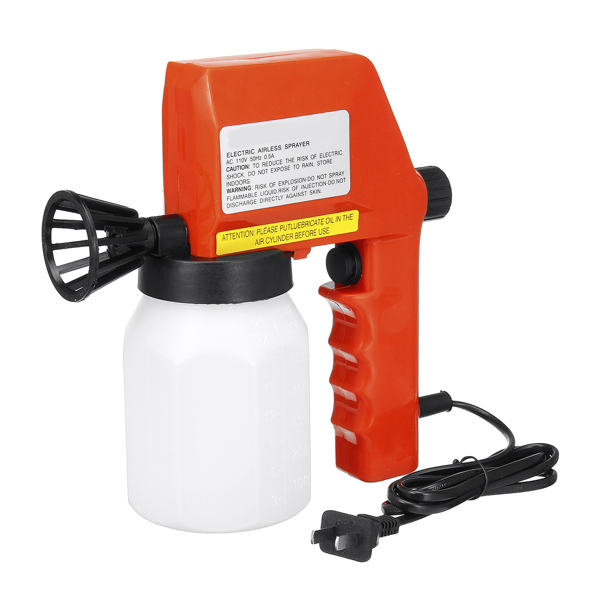 Electrical-Spray-PG-350-600ML-220V-08mm-Nozzle-Paint-Sprayer-Wall-Decorative-Painting-Blender-Paint--1587275-5