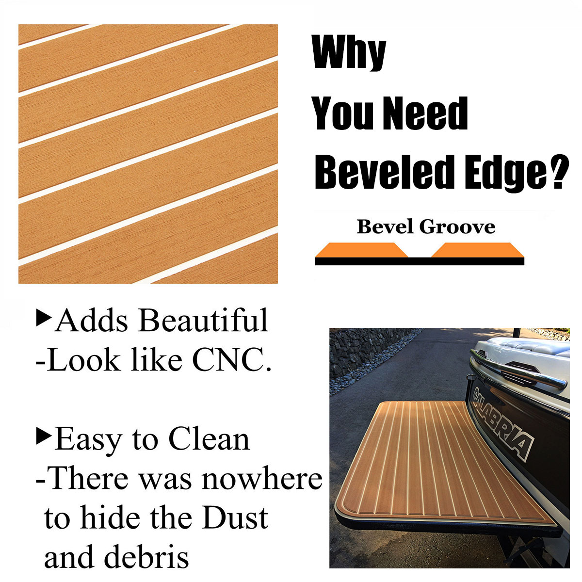 Eluto-2400x900x6mm-EVA-Foam-Light-Brown-Boat-Flooring-Faux-Teak-Decking-Sheet-Pad-1159706-6