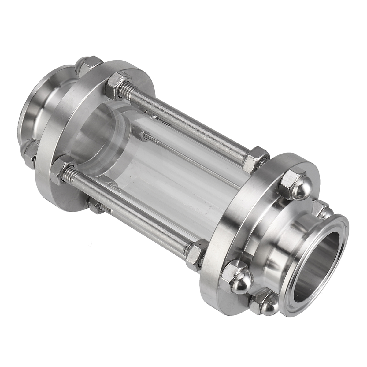 Fit-505mm-Pipe-OD-198quot-Tri-Clamps-Flow-Sight-Glass-Sanitary-Fitting-Homebrew-1708667-8