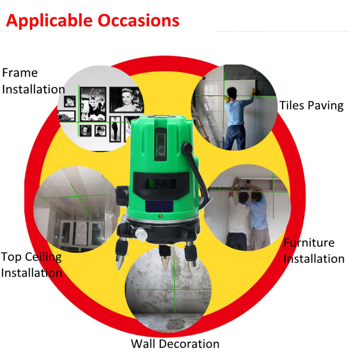 Green-3-Line-4-Points-Laser-Level-360-Rotary-Laser-Line-Self-Leveling-with-Tripod-1166737-4