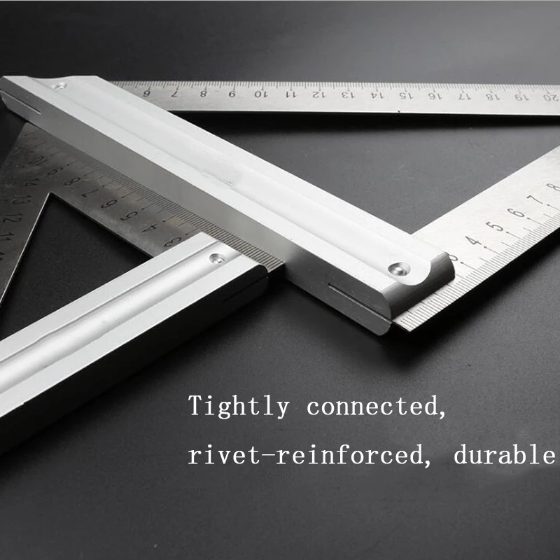 Greener-90-Degree-Square-Ruler-Triangle-Ruler-Stainless-Steel-Multi-Function-Triangle-Board-Woodwork-1821444-6