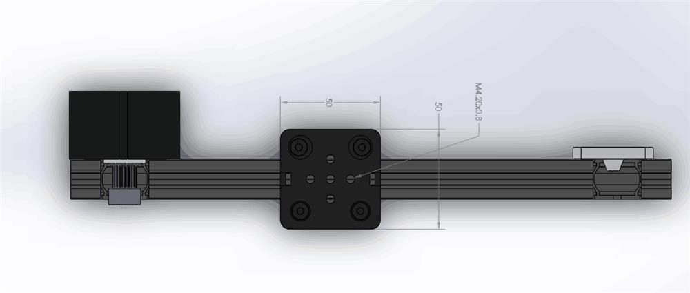 HANPOSE-HPV2-Linear-Guide-Set-Openbuilds-V-Linear-Actuator-Effective-Travel-100-400mm-Linear-Module--1416715-10