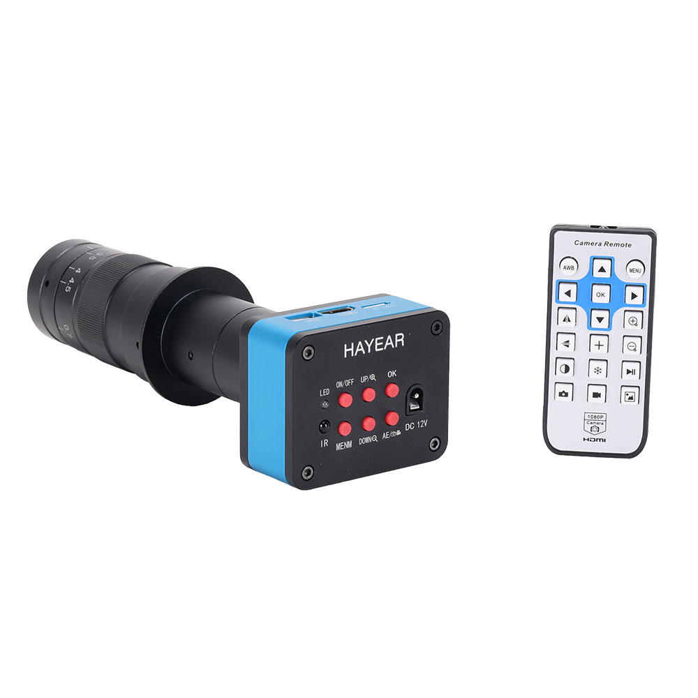 HAYEAR-4K-Industrial-Microscope-Camera-HDMI-USB-Outputs-180X-C-mount-Lens-144-LED-Light-Big-Boom-for-1955088-6