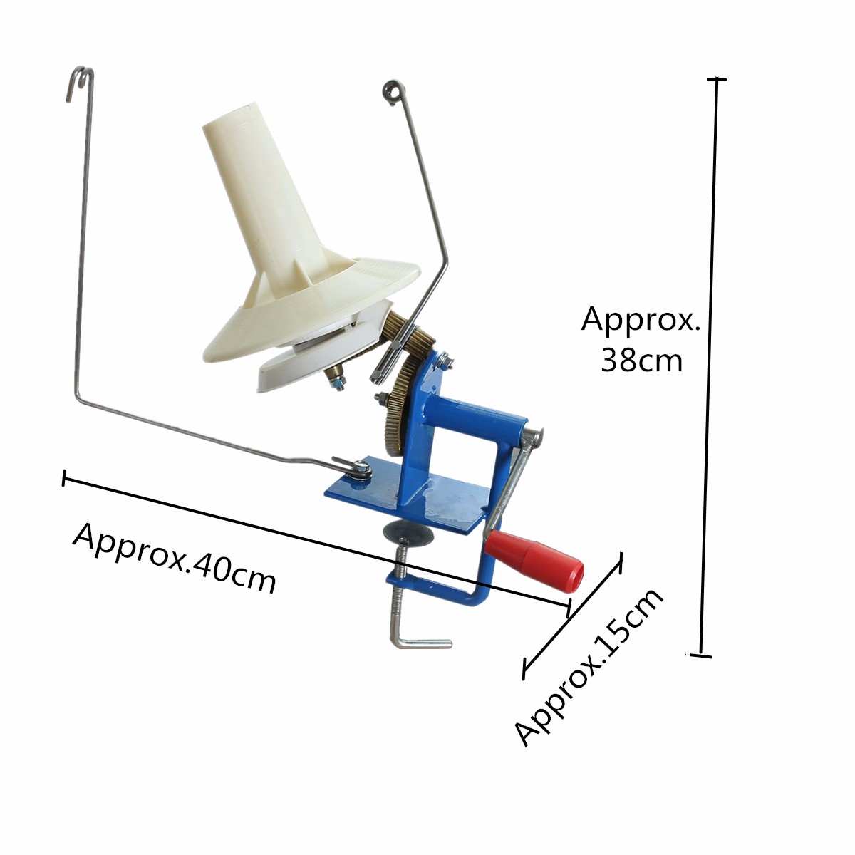 Handheld-Heavy-Duty-Large-YarnWoolStringFiber-Ball-Winder-Hand-Operated-Capacity-10-oz-1271103-8