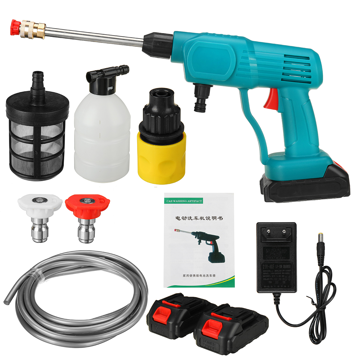 High-Pressure-Cordless-Washer-Spray-washer-Water-Cleaner-For-Makiita-18V-Battery-1956114-14