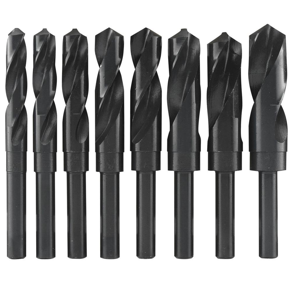 High-Speed-Steel-Black-Oxide-Reduced-Shank-Drill-Bit-with-12-inch-Shank-Twist-Drill-Bit-1470517-1