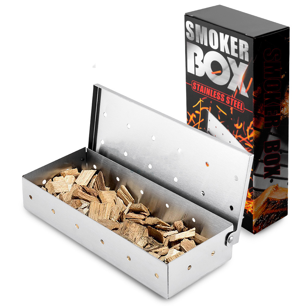 Indoor-Wood-Chips-Box-BBQ-Grill-Meat-Infused-Accessory-Tool-1835585-10