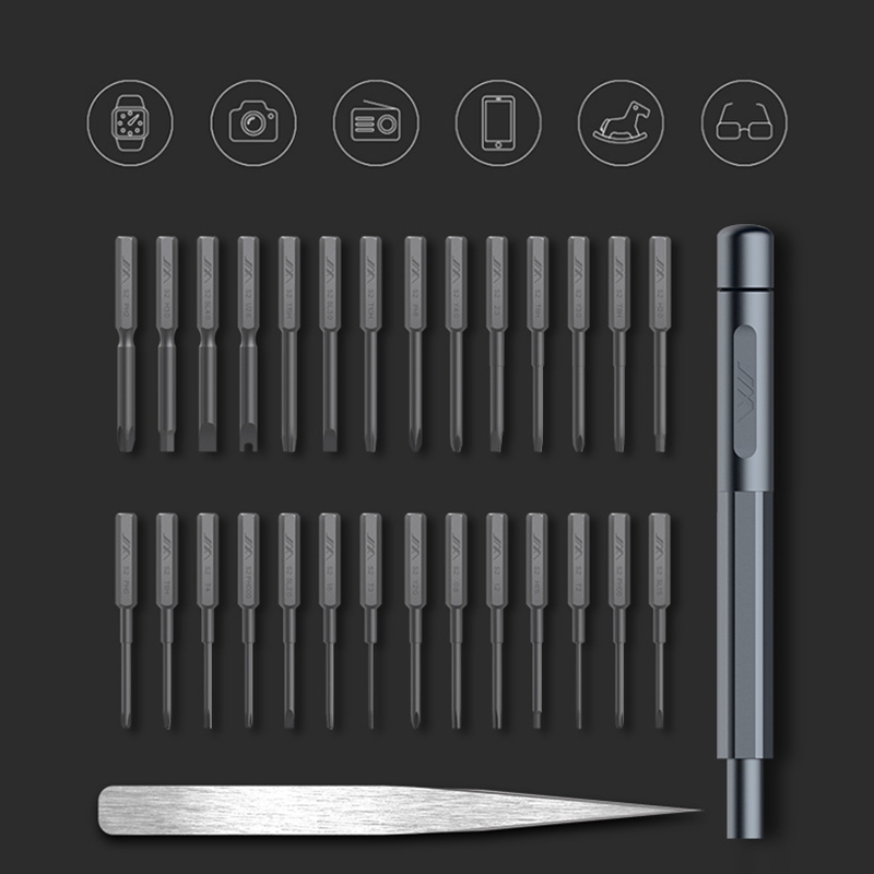 JIMI-30-IN-1-Multi-purpose-Precision-Screwdrivers-Kit-Repair-Tool-DIY-Screw-Driver-Set-w-Tweezers-1362123-2