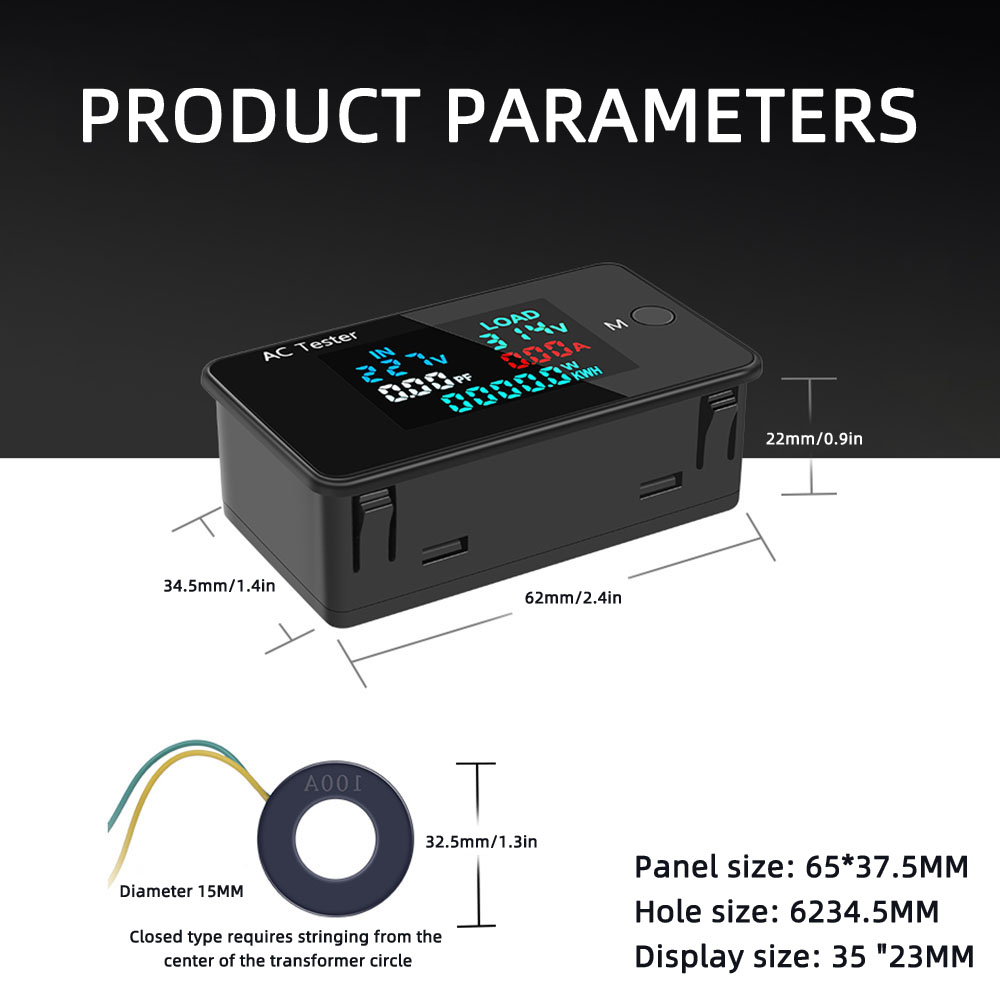 KWS-AC305-AC-50-300V-0-100A-LED-Digital-Voltmeter-AC-Voltage-Power-Energy-Meter-for-Electrical-Tools-1943723-11