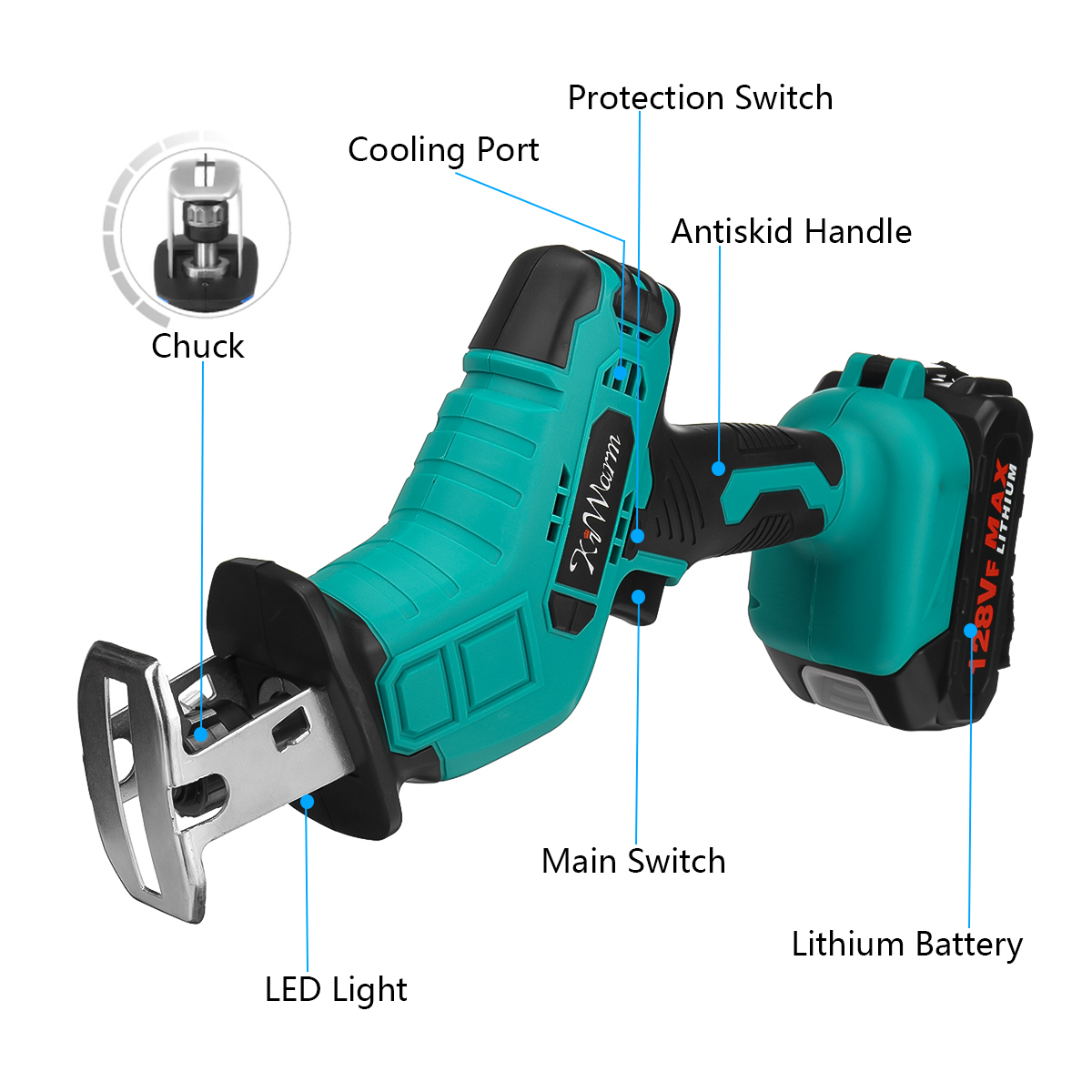 Kiwarm-128V-Reciprocating-Saw-Cordless-Electric-Saw-for-Wood-Metal-Cutting-machine-Power-Saws-3000rp-1941559-6