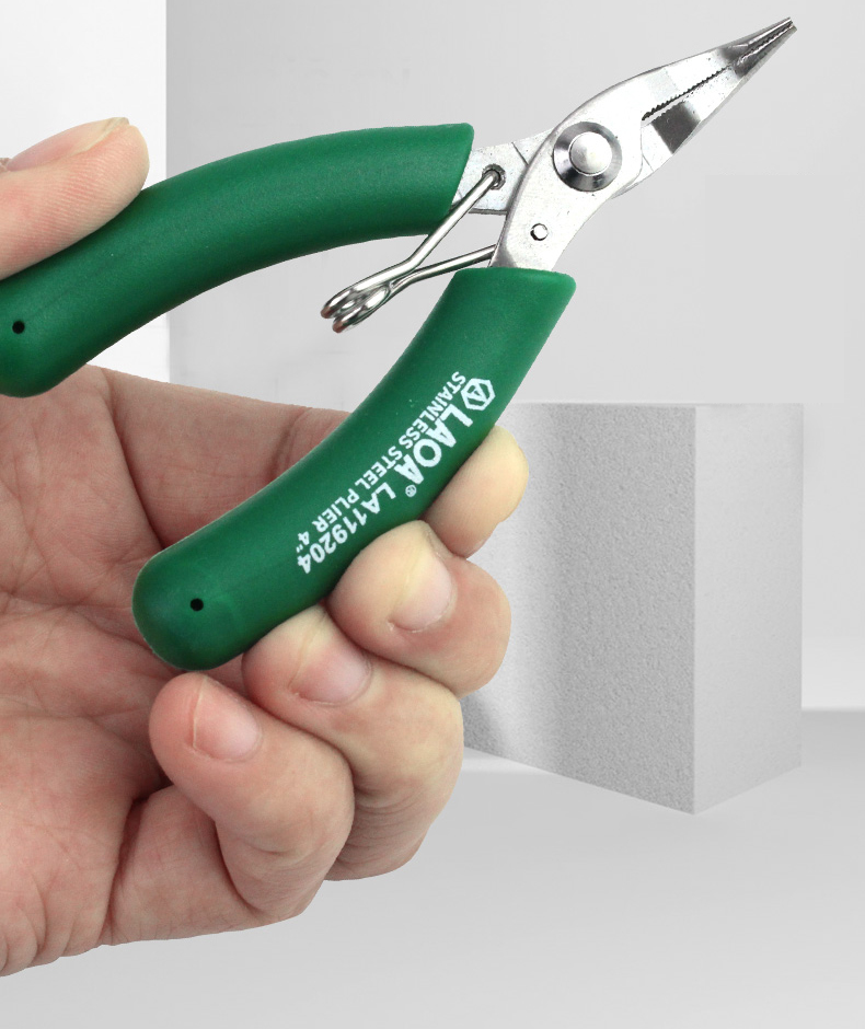 LAOA-Mini-Electronic-Scissors-Stainless-Steel-Long-Nose-Pliers-Diagonal-Pliers-Wire-Cutters-1767852-7