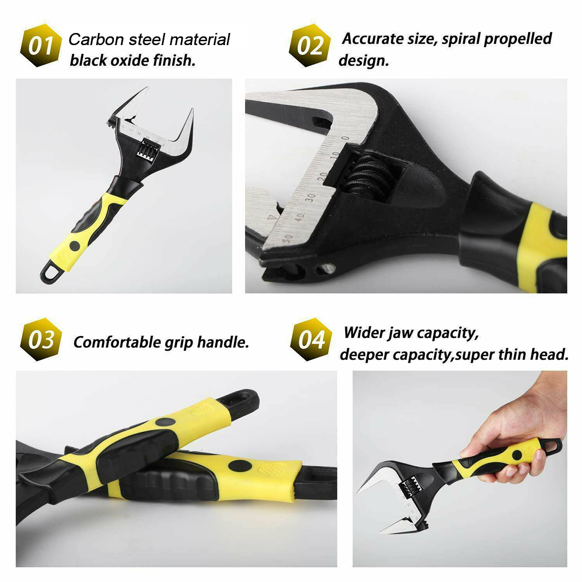 Large-Extra-Wide-Jaw-Adjustable-Spanner-Wrench-Openning-Capacity-Nut-Pipe-Tool-1766060-5